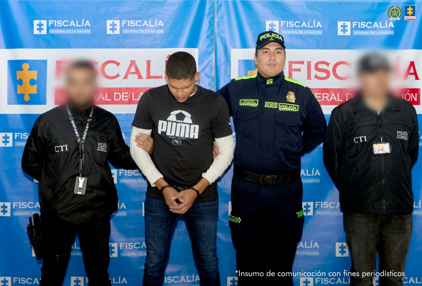 Capturan en EE. UU. implicado en homicidio de agente del CTI 1