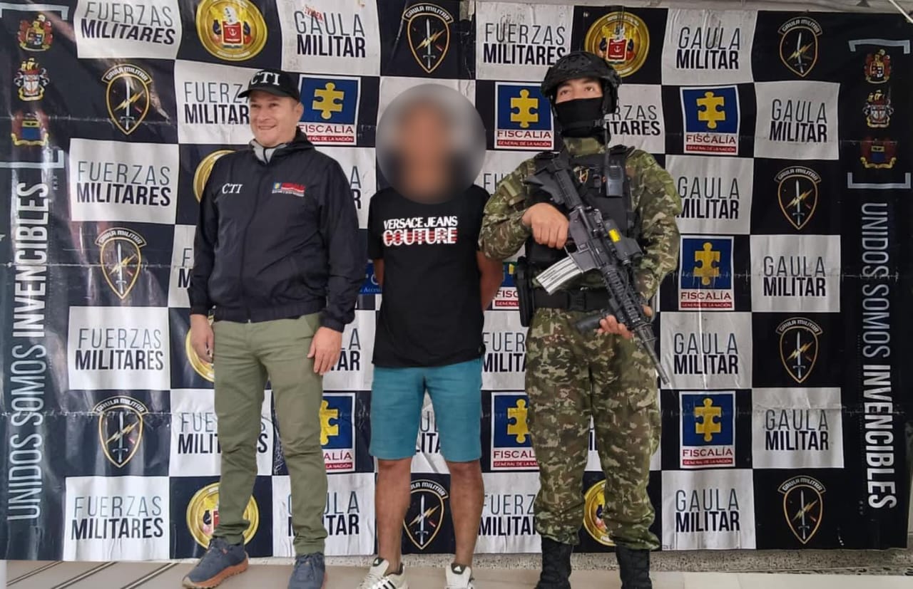 Ejército captura en Girardot extorsionista que intimidaba a habitantes de El Espinal 1