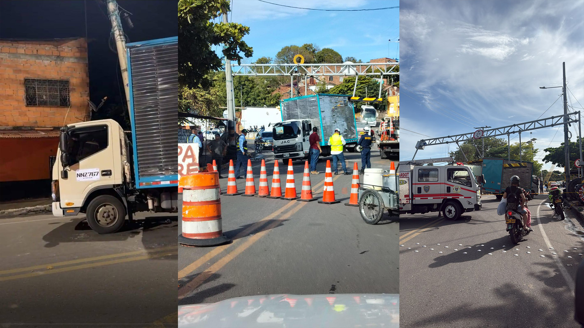 Bloqueo puente Mariano Ospina paraliza la movilidad entre Tolima y Cundinamarca 1