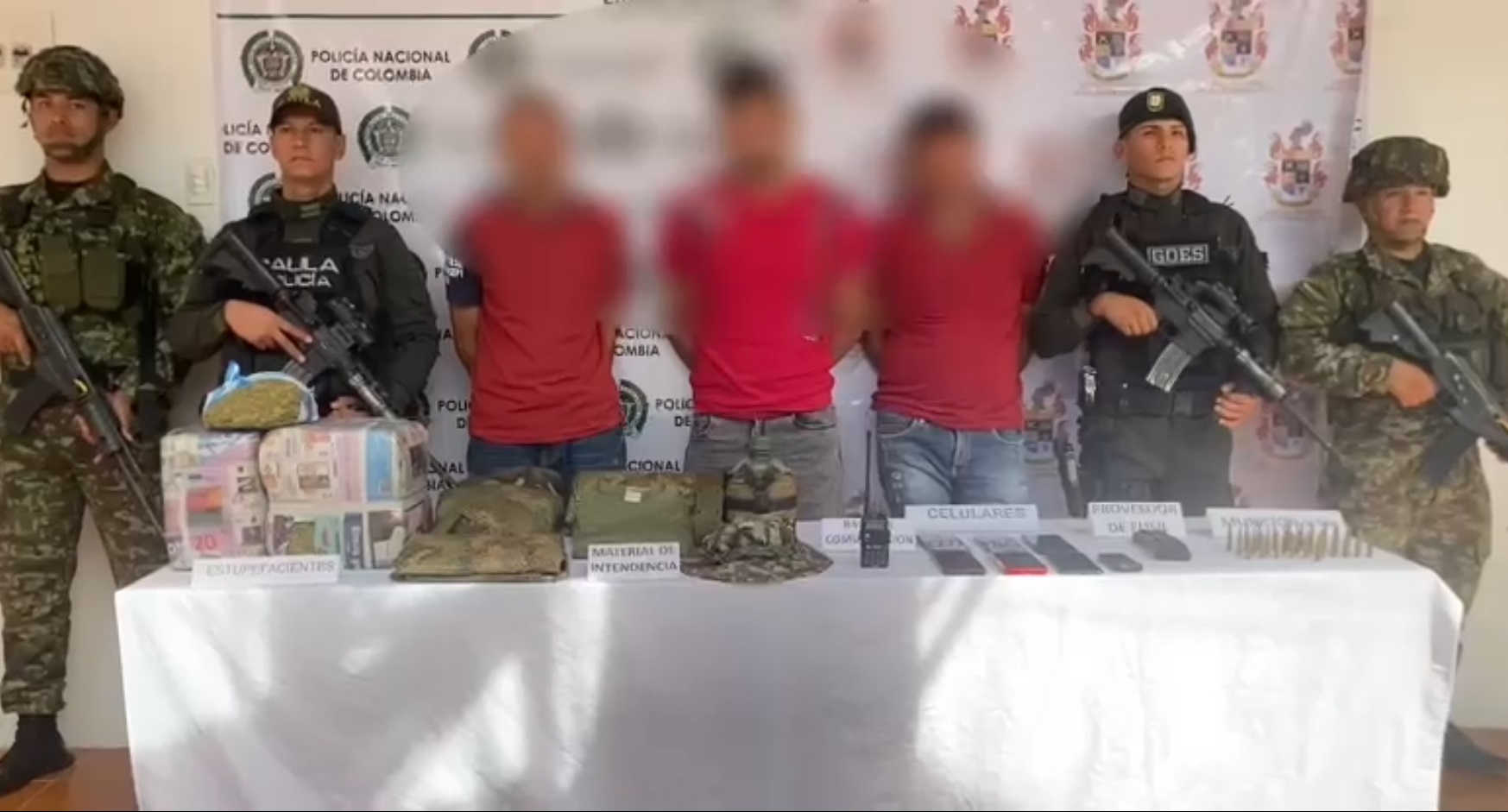 Frente 57 desmantelado: Capturan a ‘Tito’, “Virgilio”, “Rodolfo” y “Orlando” 1