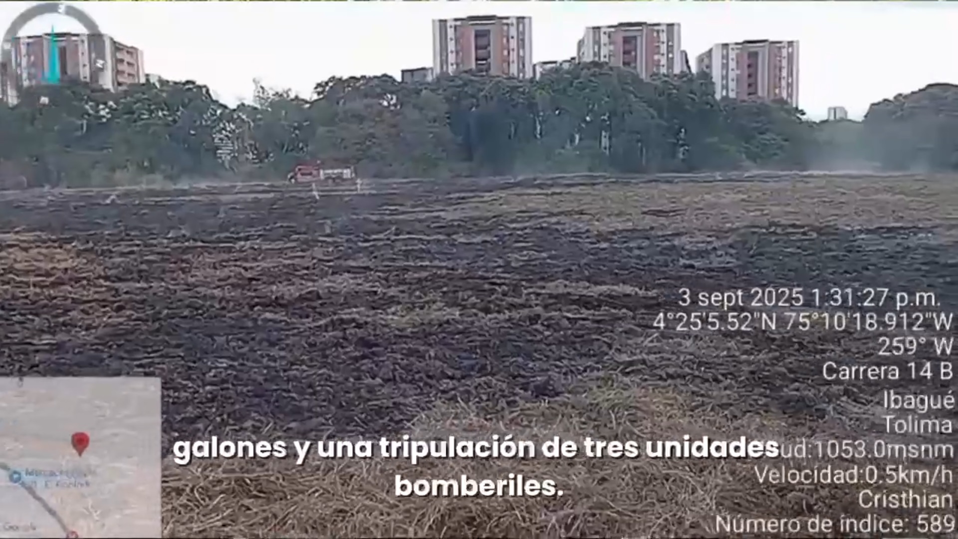Incendio forestal en La Samaria-Ibagué habría sido provocado por “quema controlada” 1