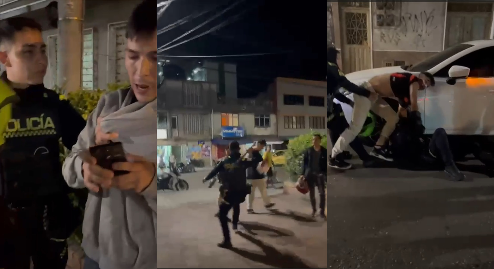 A los golpes se fueron policía y joven en el Panóptico de Ibagué 1
