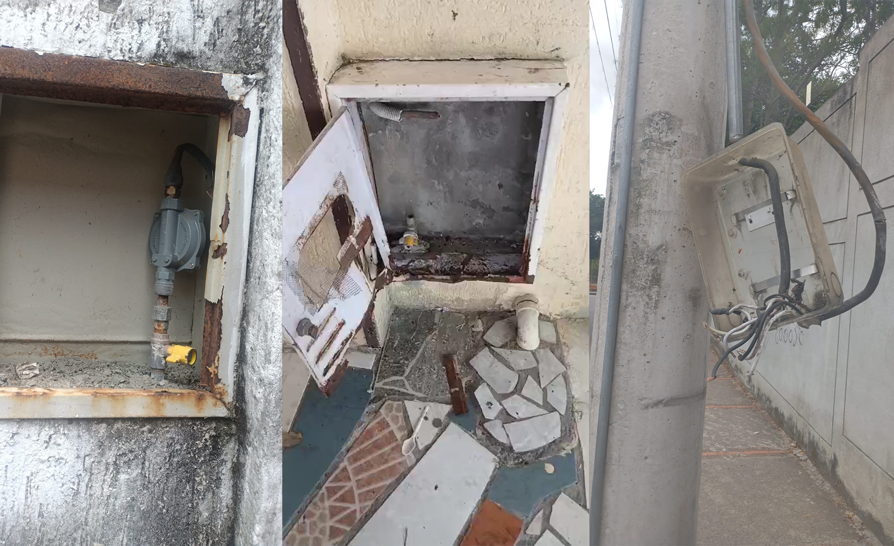 Alarma en Ibagué: presunta banda roba más de 12 medidores de gas en Las Brisas 1