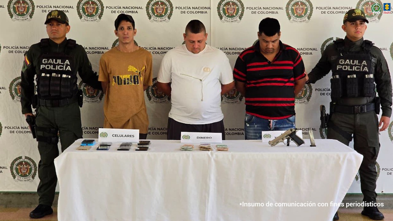 El Chatarrero, El Reciclador y El Gordo, presuntos integrantes de ‘Los Usurpadores’ a la cárcel 1