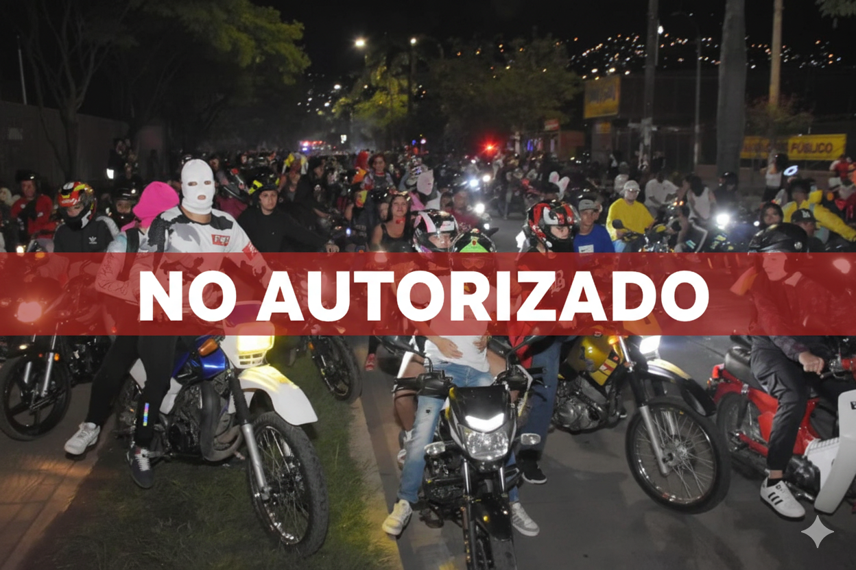 Caravana de Halloween en Ibagué sin autorización preocupa a las autoridades 3