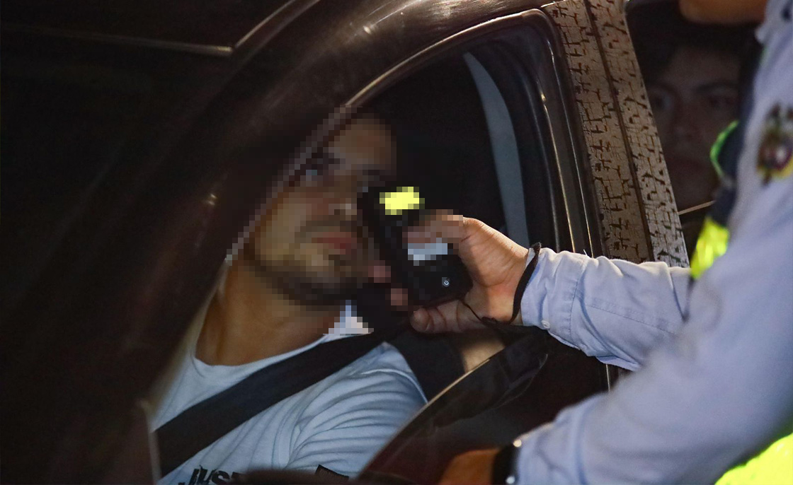 Cinco conductores se pasaron por la faja la Ley Seca y fueron sancinados 1