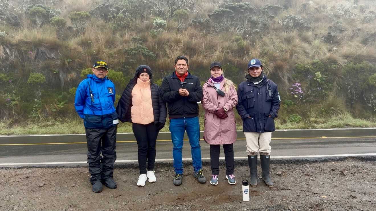 Simulacro de tránsito, movilidad y respuesta a emergencias, fortalece la prevención durante el Encuentro Suramericano por la Cordillera de Los Andes 2