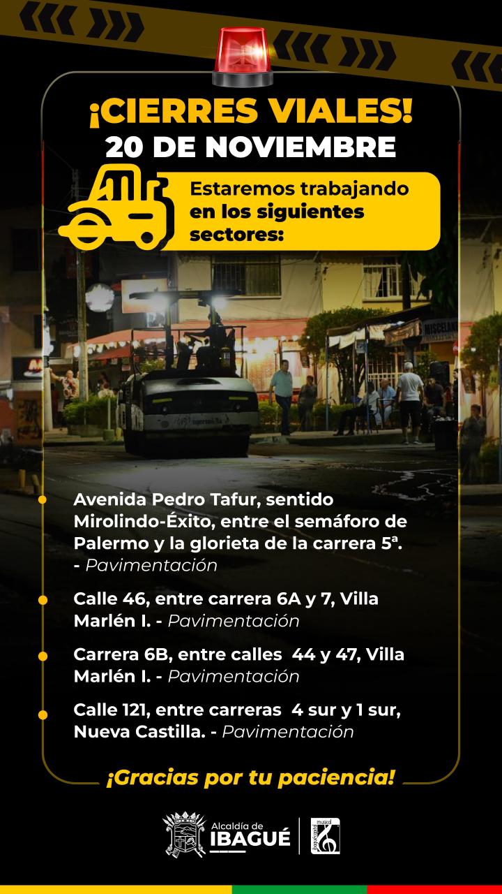 Pavimentación de vías en Ibagué inicia con intervención en Villa Marlén, Nueva Castilla y avenida Pedro Tafur 4