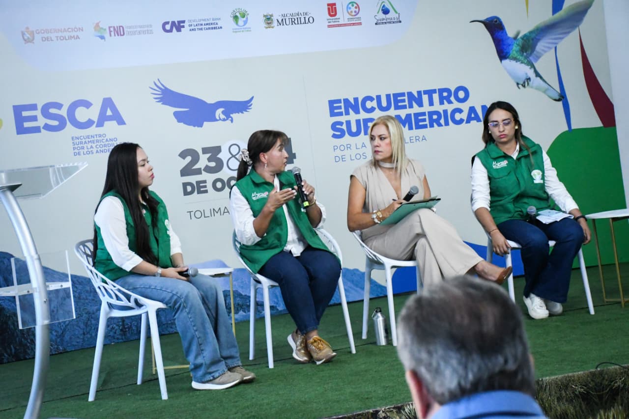 “El liderazgo femenino es clave para la conservación del territorio”: directora de Cortolima en el ESCA 3