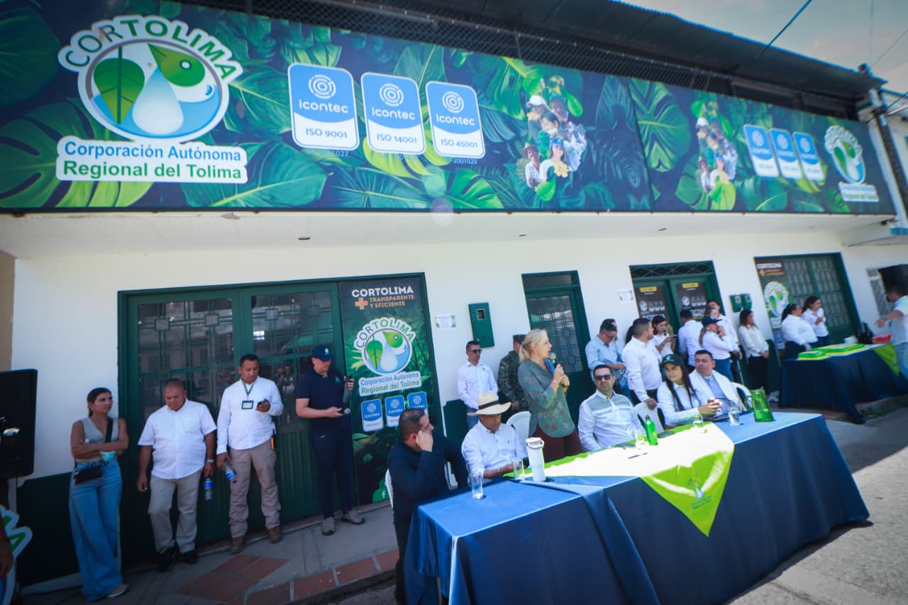 Cortolima inaugura en Chaparral nueva sede de la Oficina Territorial Sur 3