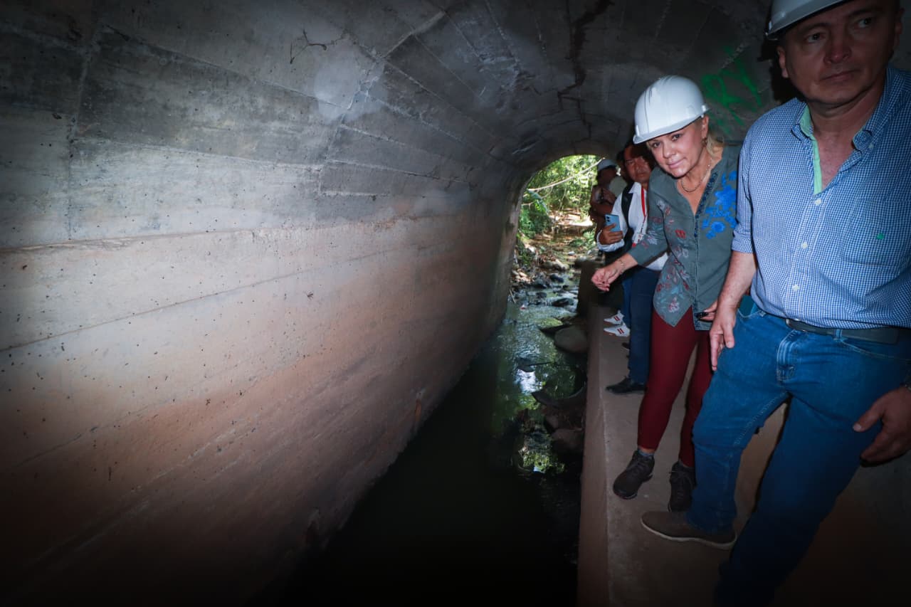 Construcción del colector Puente Tierra de Chaparral supera el 50% de avance 2