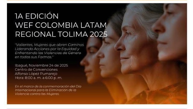 Ibagué será sede del primer Women Economic Forum Regional de Colombia 3