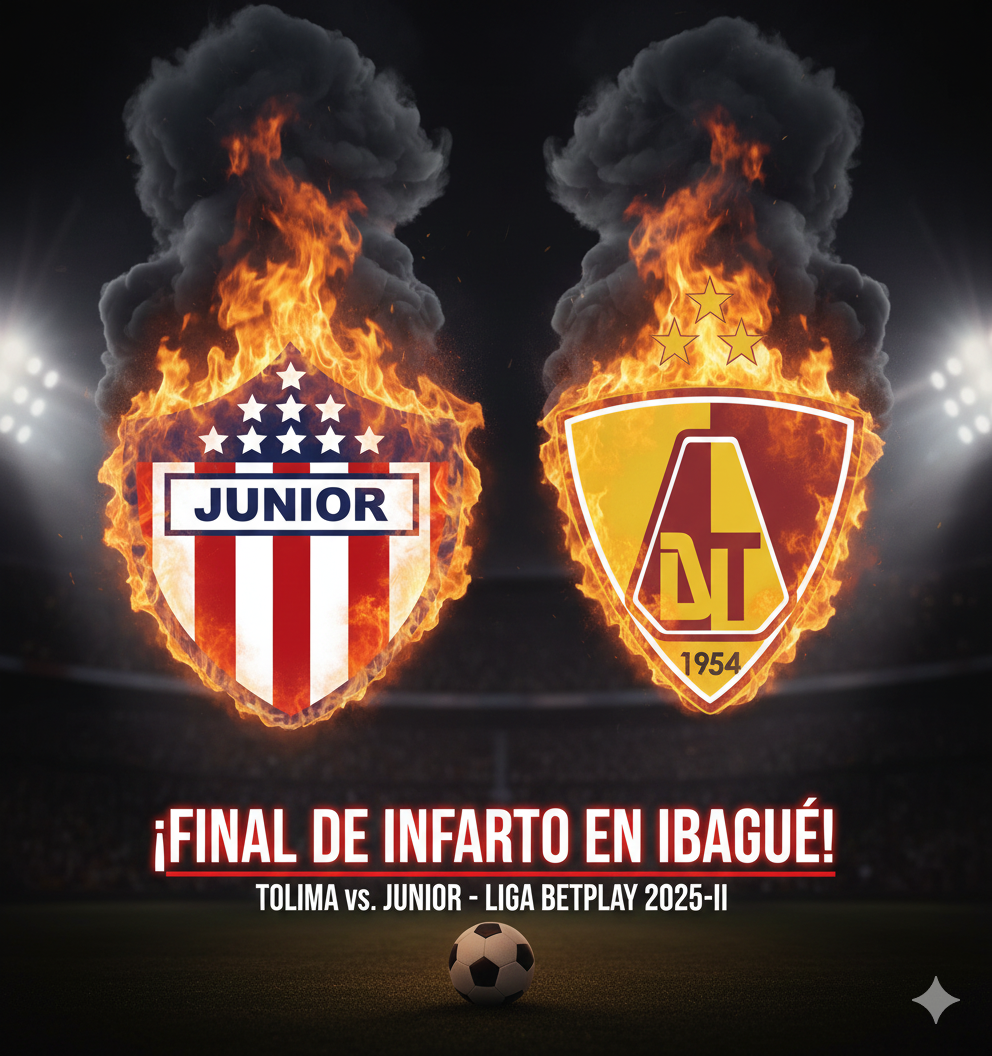 Final de infarto en Ibagué: Tolima y Junior definen el campeón de la Liga BetPlay 2025-II 1