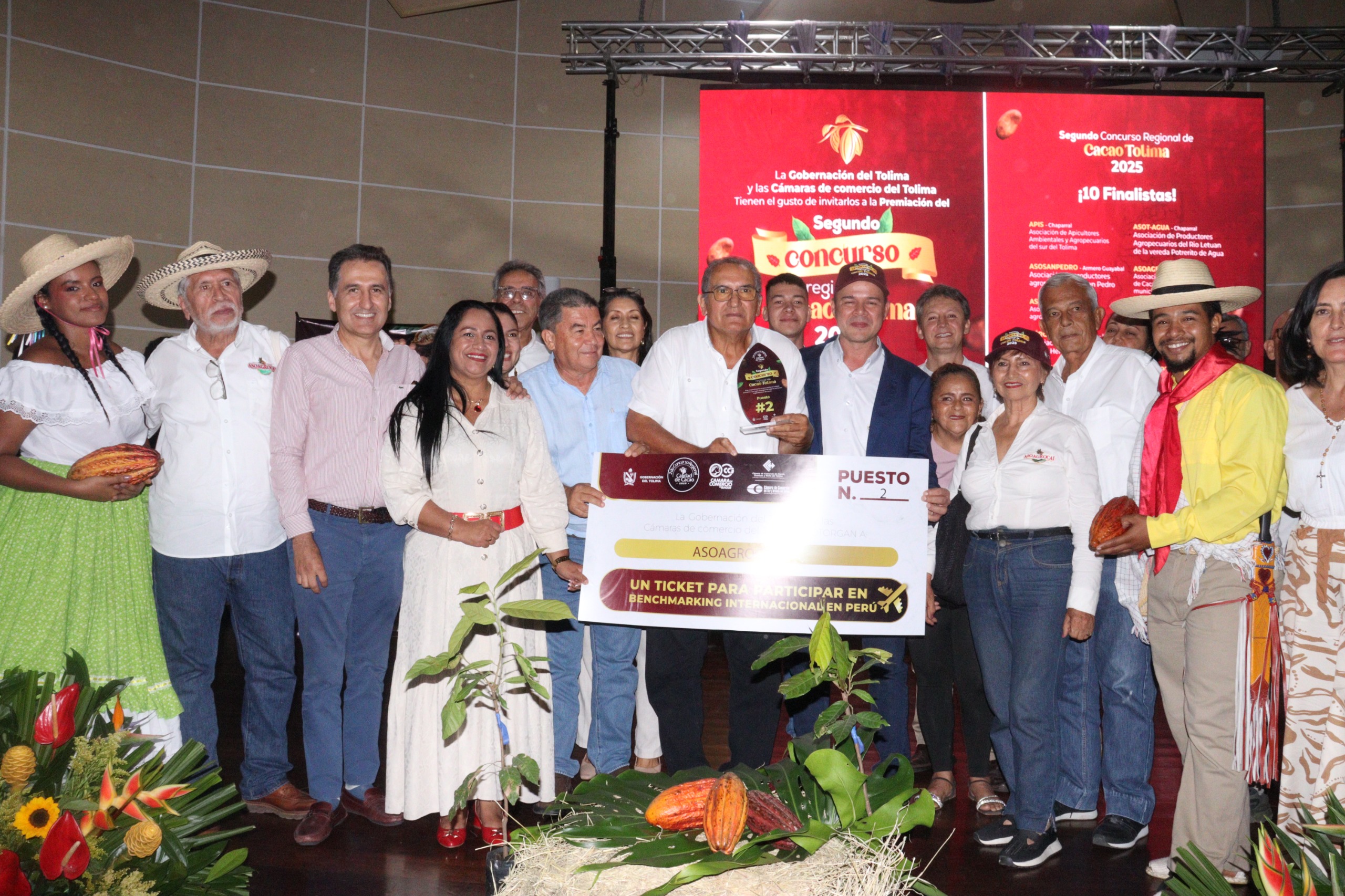 II Concurso Regional de Cacao del Tolima 2025: APIS, ASOAGOCAI y ASPRAFAL se destacan en calidad y sostenibilidad 1
