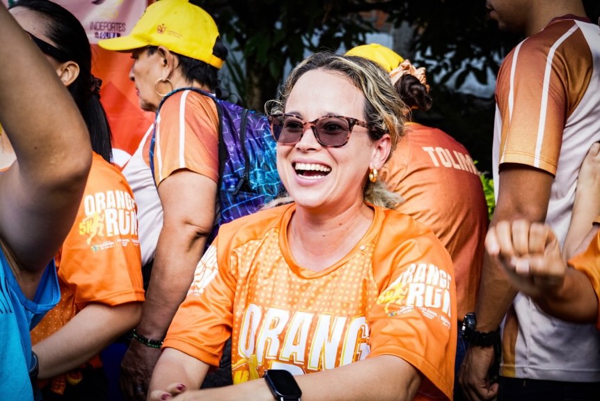 Tolima se movilizó por la vida y la igualdad en la Orange Run 4