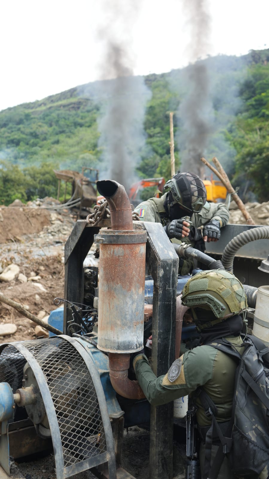Ocho minas menos y millones en pérdidas: el golpe que reconfigura la minería ilegal en el sur del Tolima 3