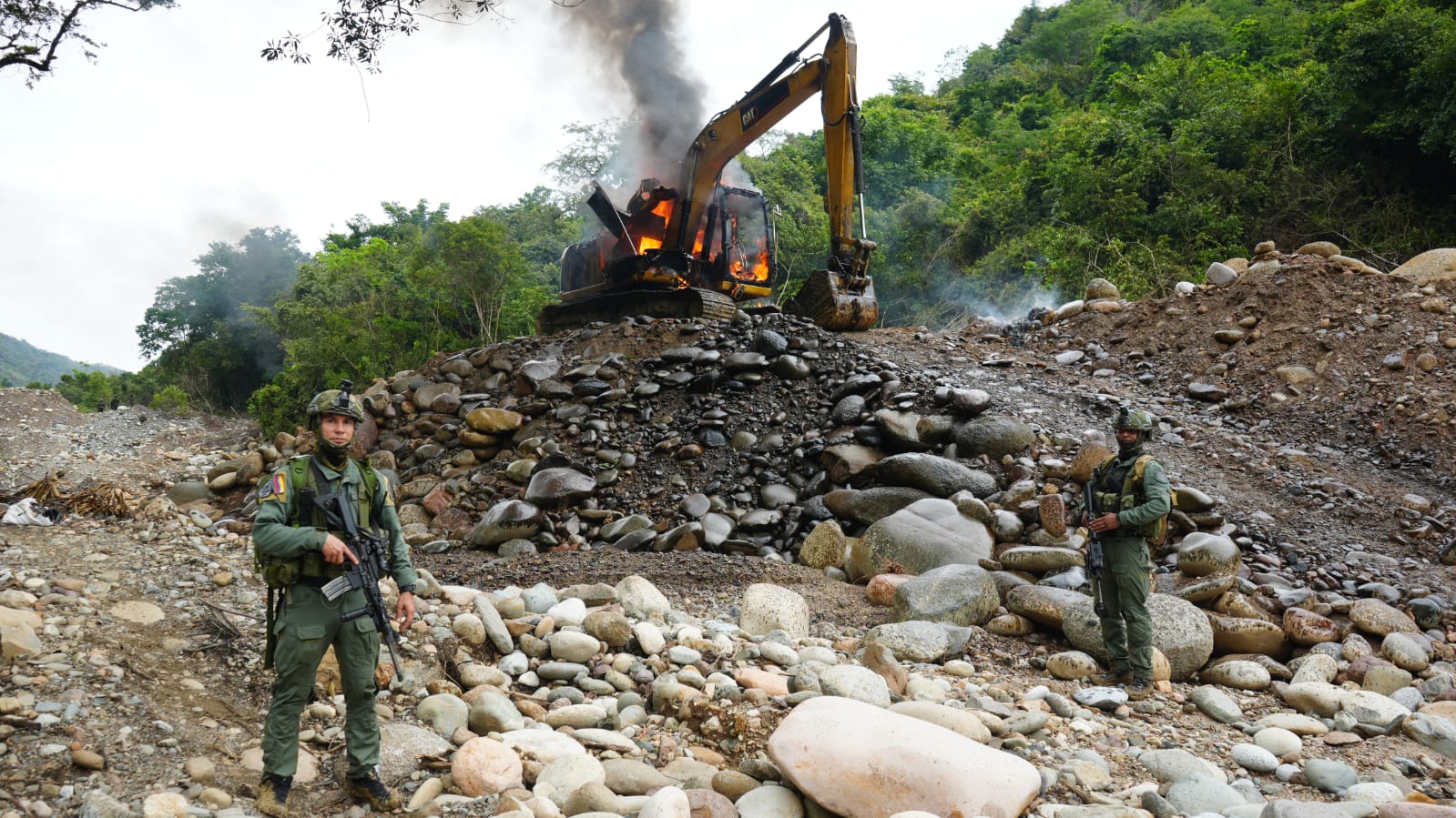 Ocho minas menos y millones en pérdidas: el golpe que reconfigura la minería ilegal en el sur del Tolima 7