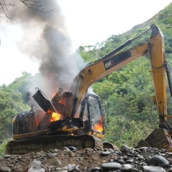 Ocho minas menos y millones en pérdidas: el golpe que reconfigura la minería ilegal en el sur del Tolima 18