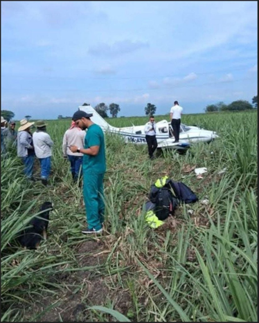 Aterrizaje de emergencia en Palmira: avioneta Popayán–Cali tuvo incidente y sus cuatro ocupantes salieron ilesos 3