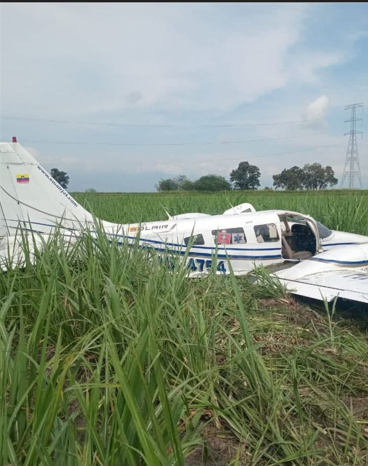 Aterrizaje de emergencia en Palmira: avioneta Popayán–Cali tuvo incidente y sus cuatro ocupantes salieron ilesos 4