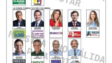 Definida la posición de consultas y precandidatos presidenciales en la tarjeta electoral 18