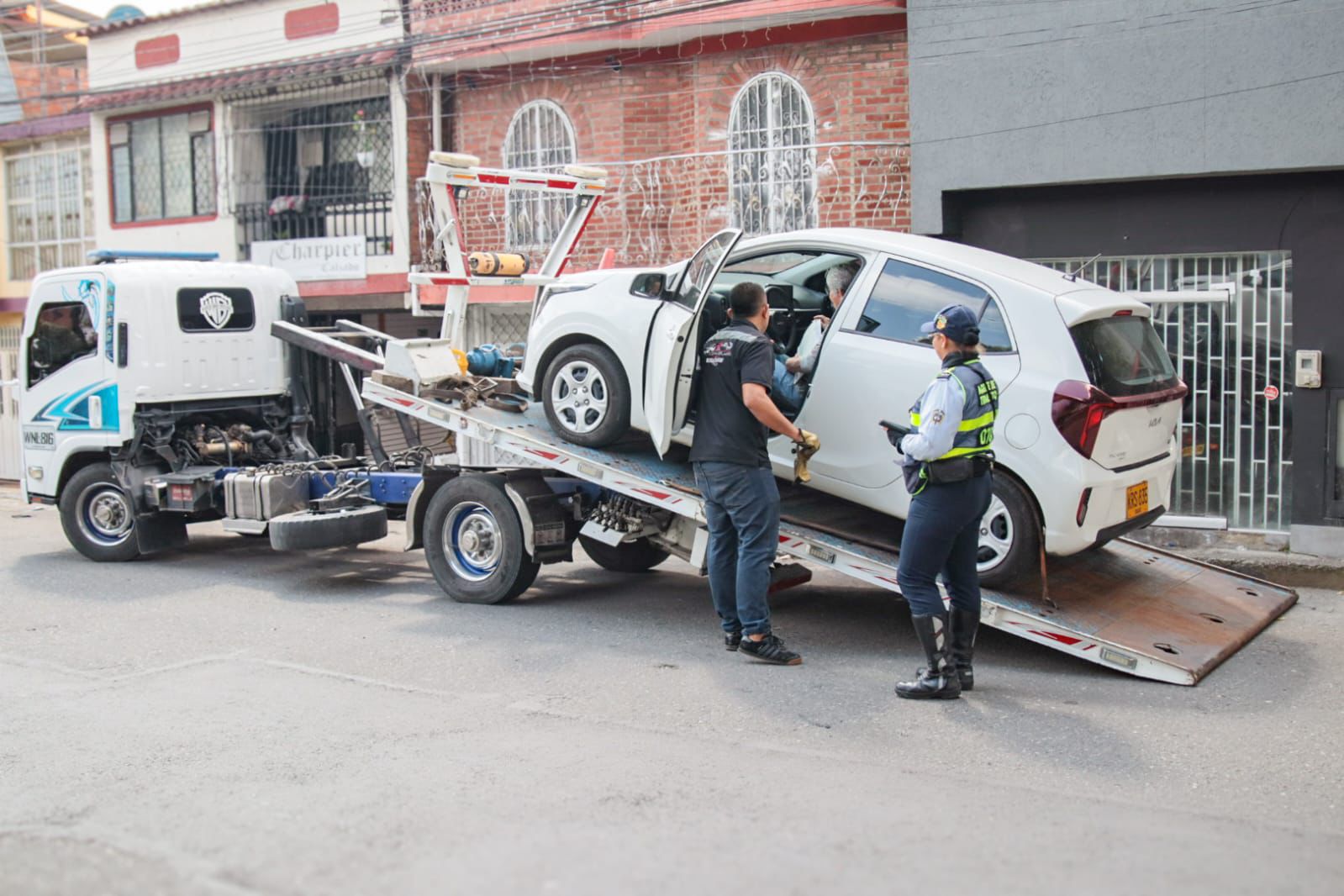 12 vehículos inmovilizados en el Día sin carro y sin moto en Ibagué 3