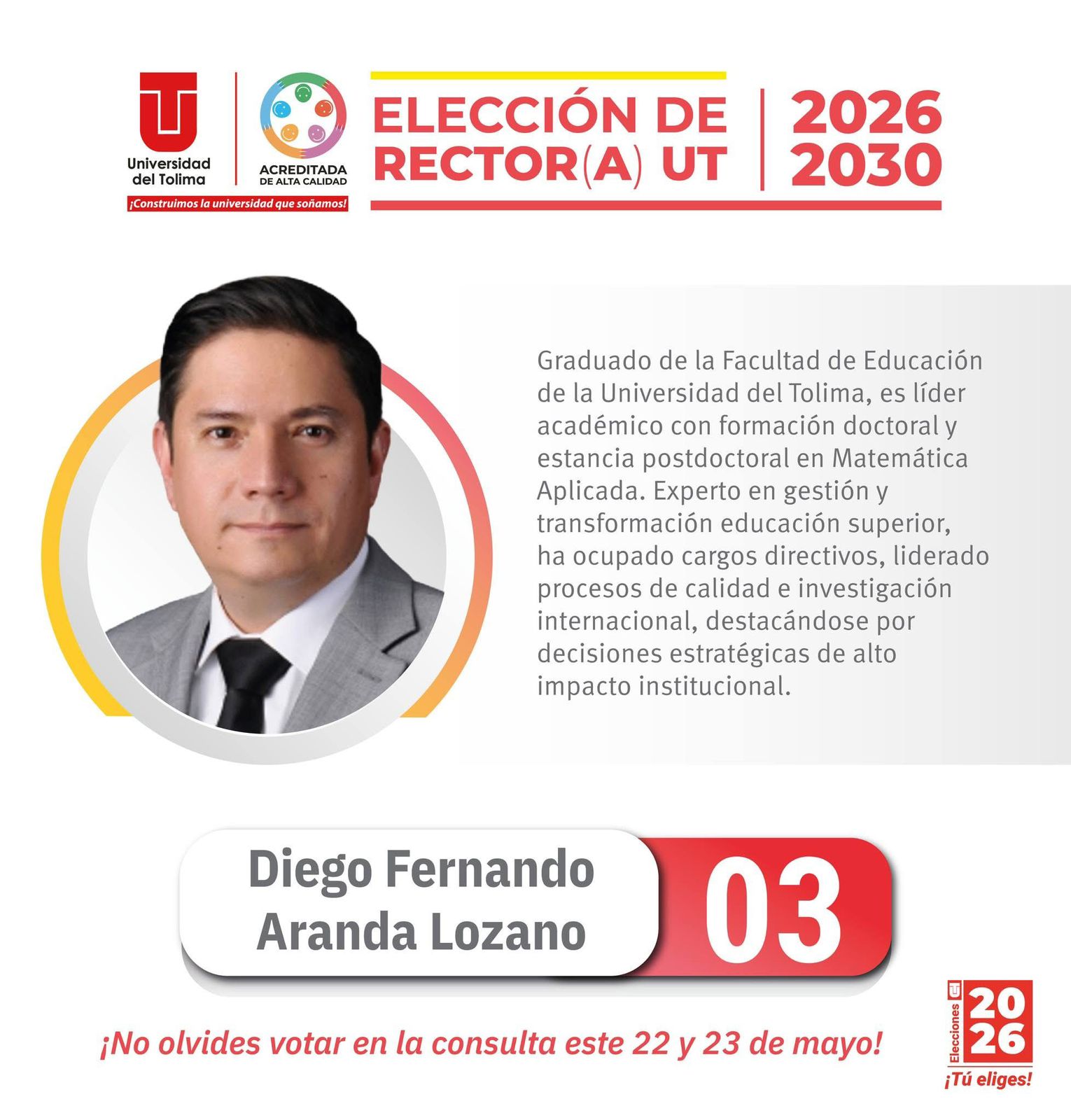 Arranca elección de rector en la UT: transparencia, propuestas y rumbo institucional en juego 5