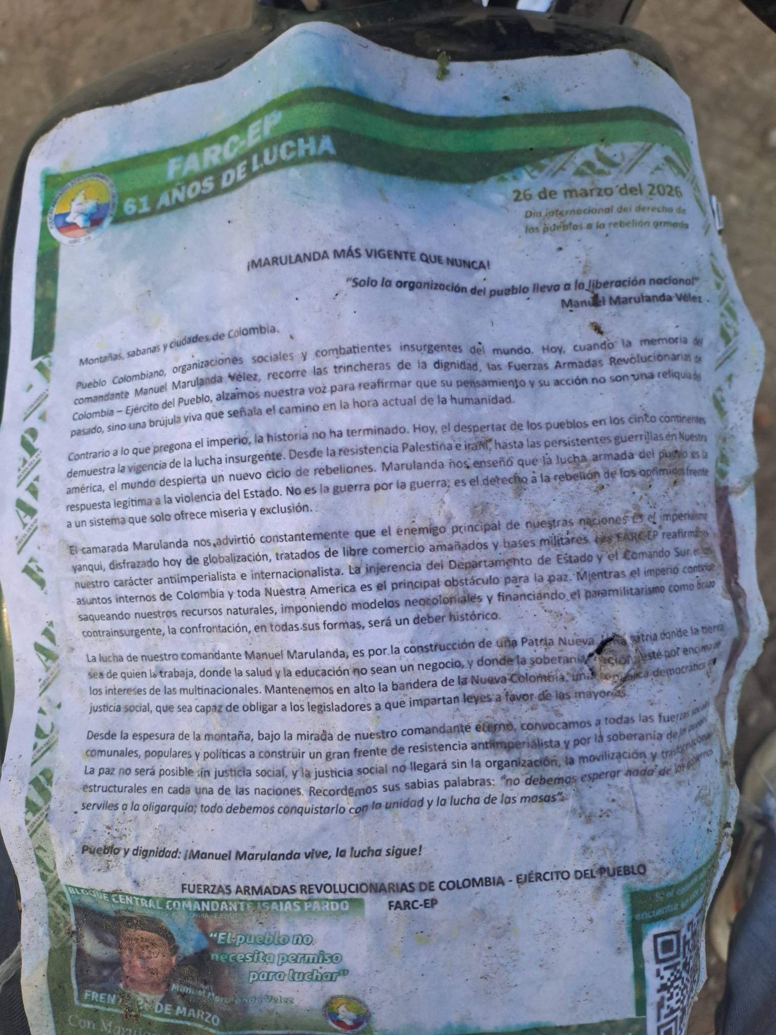 Alerta en Tolima: retiran propaganda de grupos armados en cinco municipios y refuerzan seguridad rural 3