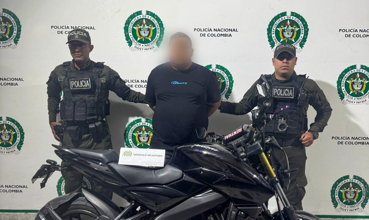 Cae “El Prestamista” en el sur de Ibagué: iba en moto con placa falsa y sistema adulterado 1