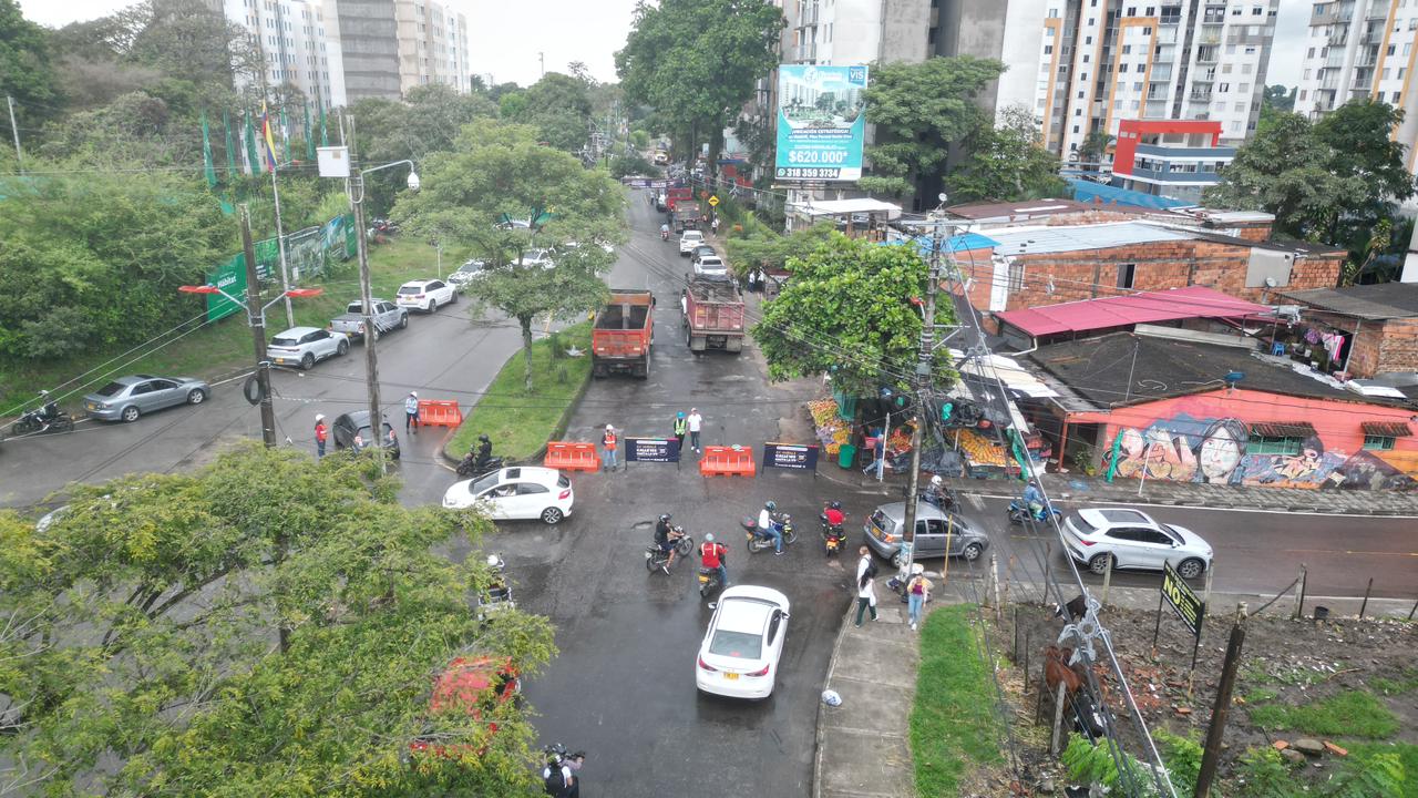 Arrancan obras en la vía al Salado y cambian la movilidad en Ibagué 1