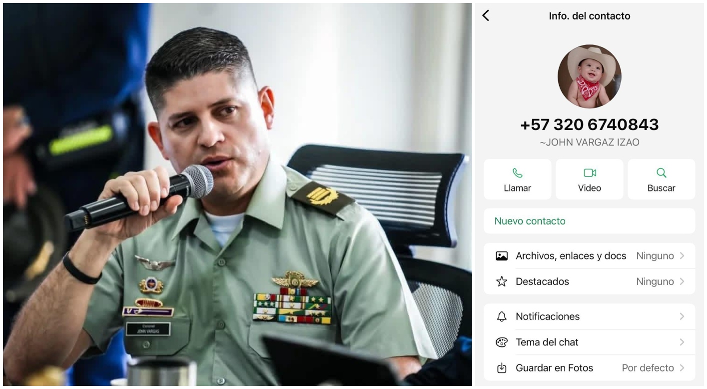 Suplantan al comandante de la Policía del Tolima para pedir información por WhatsApp 1