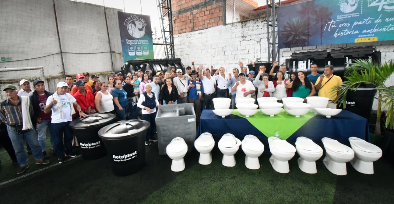 Cortolima inicia construcción de 50 STAR en Casabianca para reducir contaminación de ríos y quebradas 1