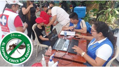 Espinal reporta reducción del 67% en casos de dengue durante 2026 25