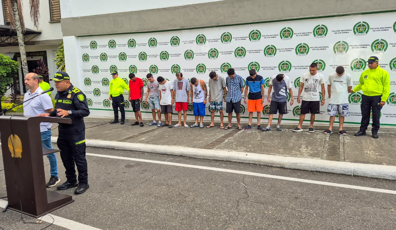 Caen “Los Scooter” y “Los Búhos”: golpe simultáneo a hurto y microtráfico deja 14 capturados en Ibagué 4
