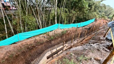 Cortolima construye muro de contención en Fresno, para mitigar riesgo de deslizamientos 2