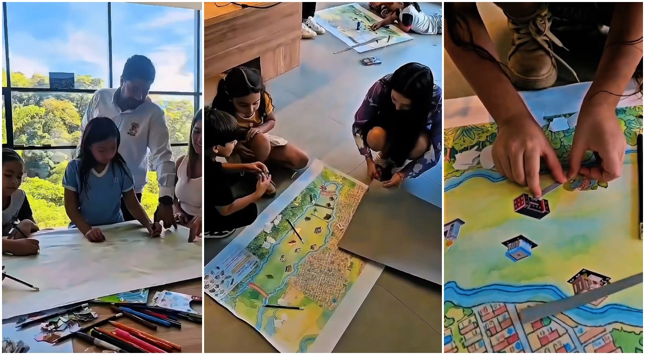 Niños participaron del diseño del futuro plan parcial La Paz en Ibagué 7