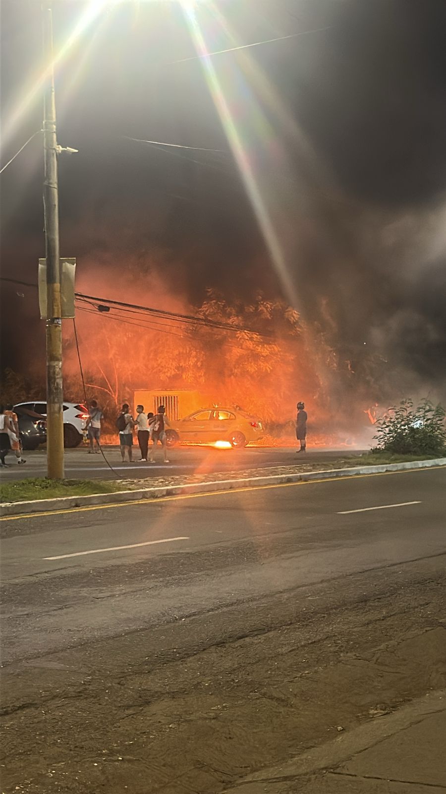 Tragedia en Girardot: murió taxista que se prendió fuego en plena vía pública 2