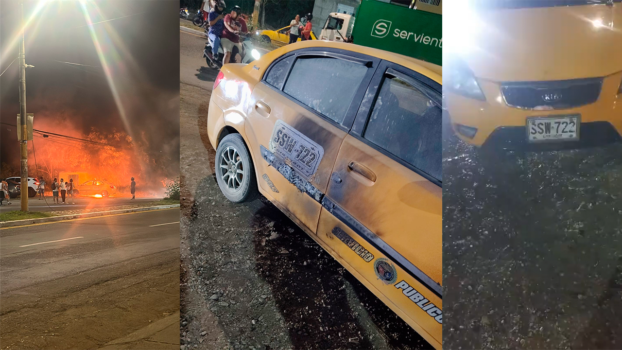 Tragedia en Girardot: murió taxista que se prendió fuego en plena vía pública 1