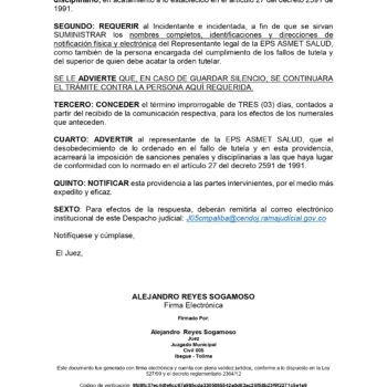 “Estamos al borde del colapso”: Paciente con cáncer de piel sigue sin recibir atención pese a tutela 6