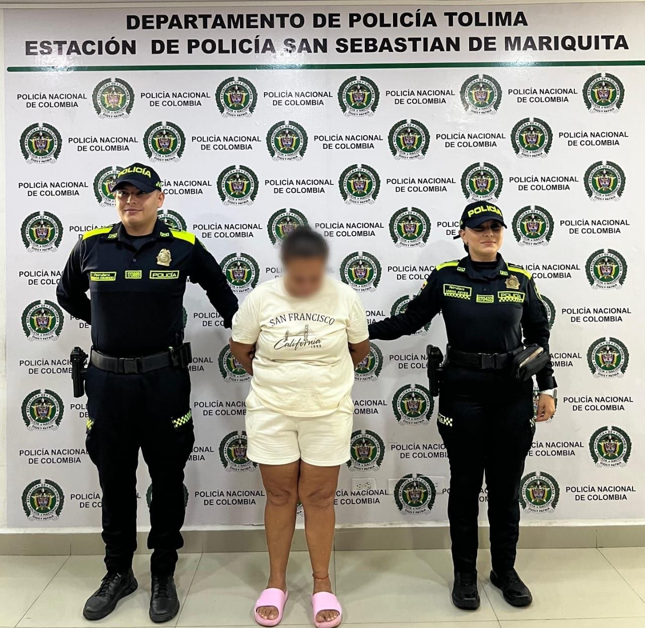 Así fue la captura de alias “La Diabla” en el norte del Tolima 1