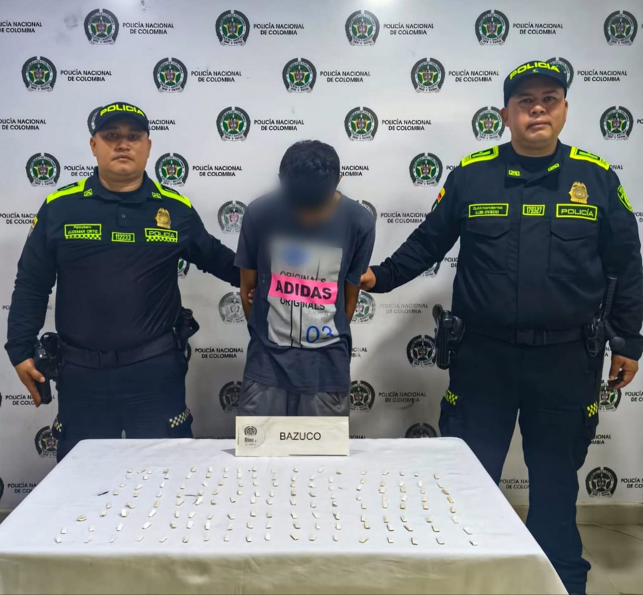 Lo sorprendieron con más de un centenar de dosis de bazuco: cayó alias “Nicuro” 1