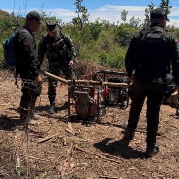Destruida unidad de producción minera ilegal en zona rural de Coyaima 3