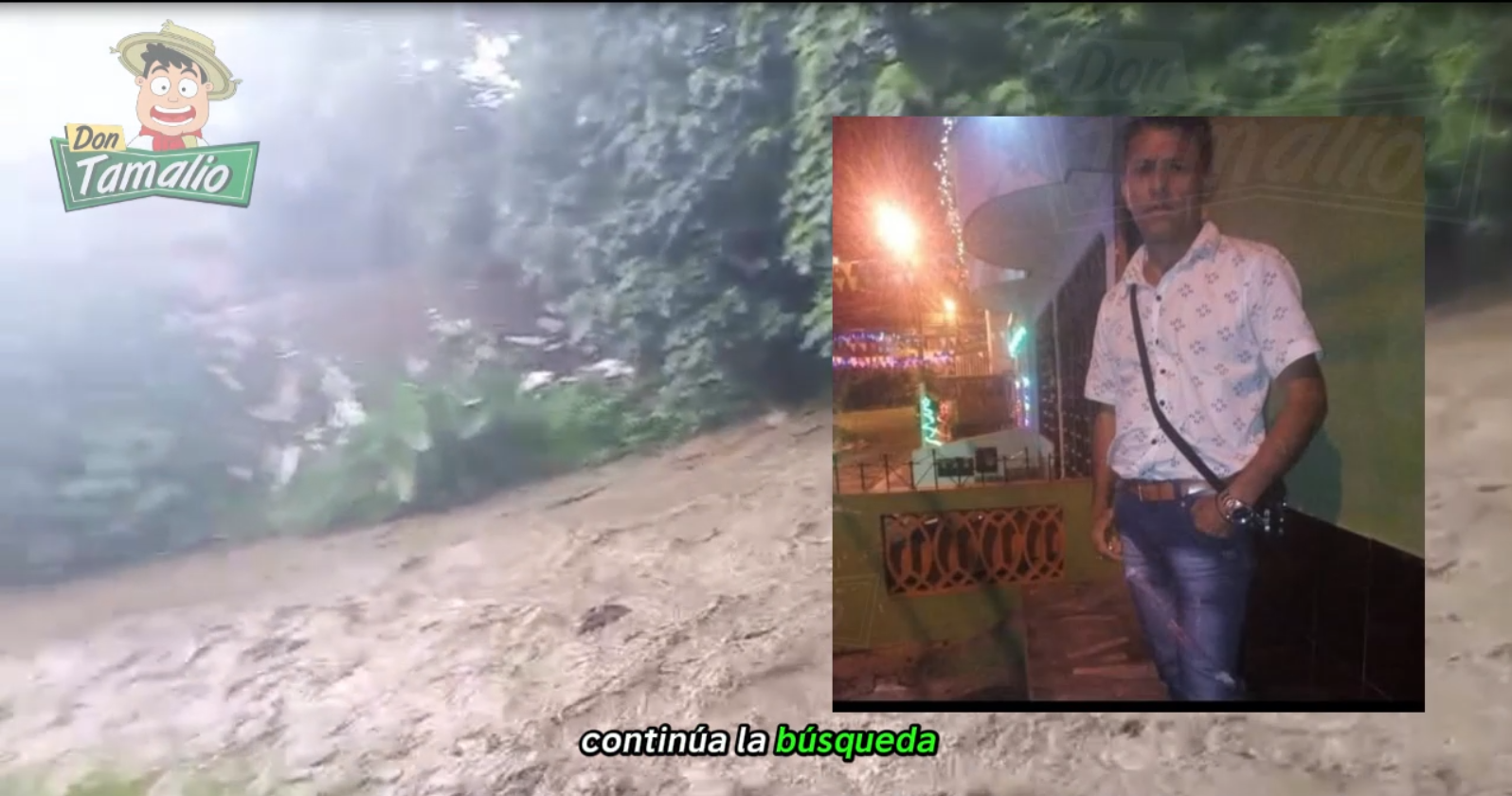 Intensa búsqueda en Ibagué: adulto mayor desaparecido tras caer al río Combeima en medio de la creciente 3