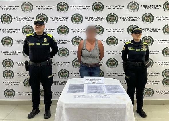 Golpe a las disidencias en Tolima: capturada alias ‘La Negra’ por presunta extorsión a comerciantes 1