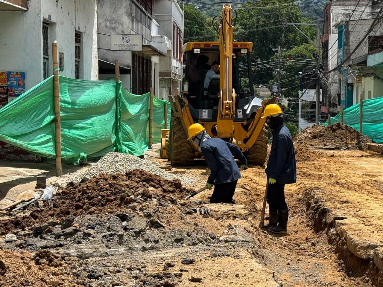 IBAL interviene corredor estratégico del centro de Ibagué con nuevo frente del Combo 3x1 1
