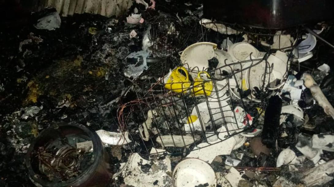 Veladora habría provocado incendio que dejó a una familia sin vivienda en Mariquita 1