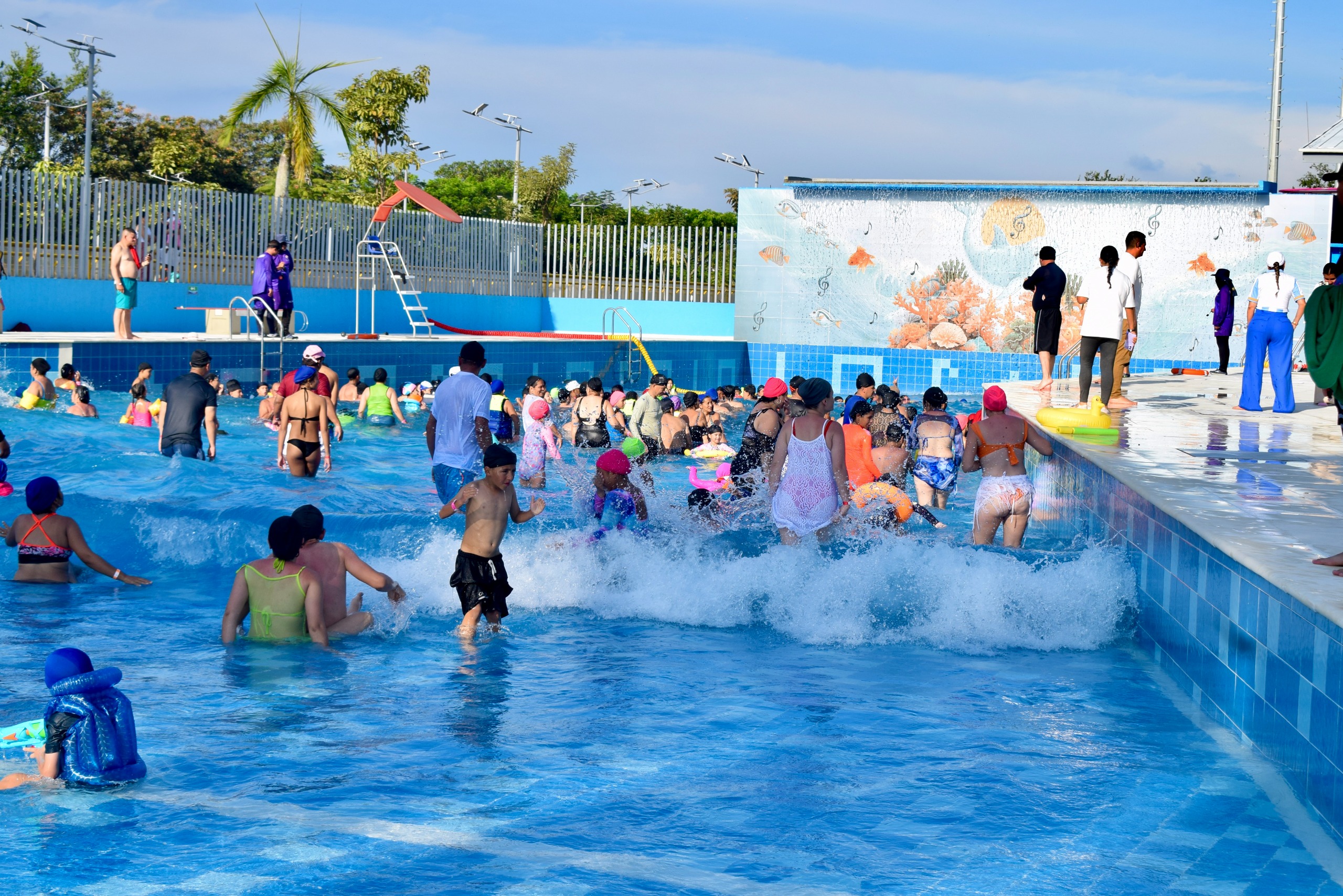 Piscina de Olas del Parque Deportivo no abrirá este domingo por jornada de elecciones presidenciales 1