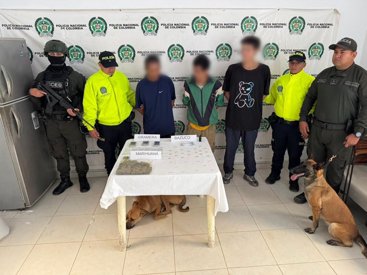 Cayeron alias ‘Godoy’, ‘Patechipa’ y ‘Gemelo’, señalados de inundar de droga a Cunday 1