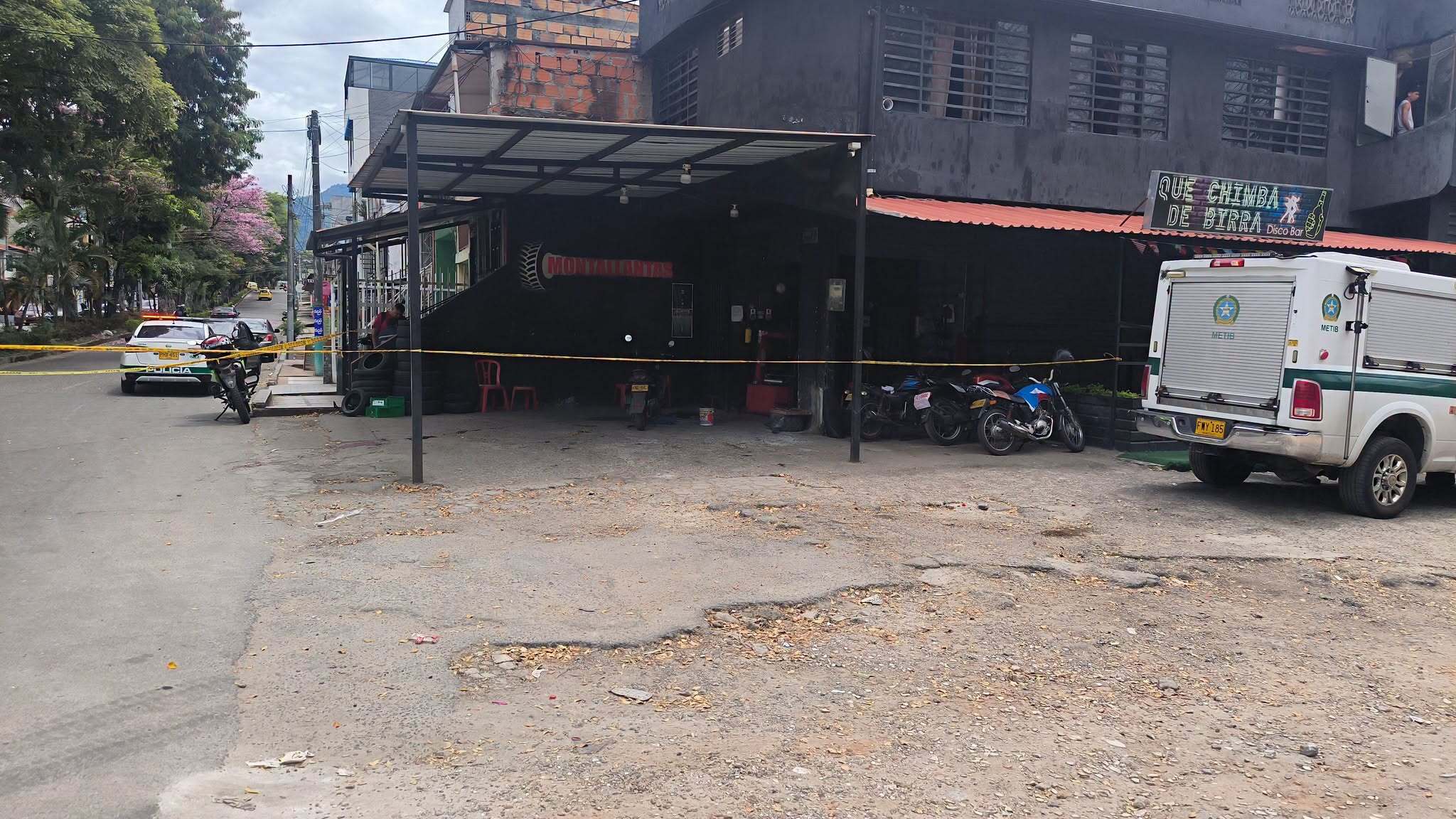 Asesinan a un joven en un montallantas de la calle 58 con Guabinal 1
