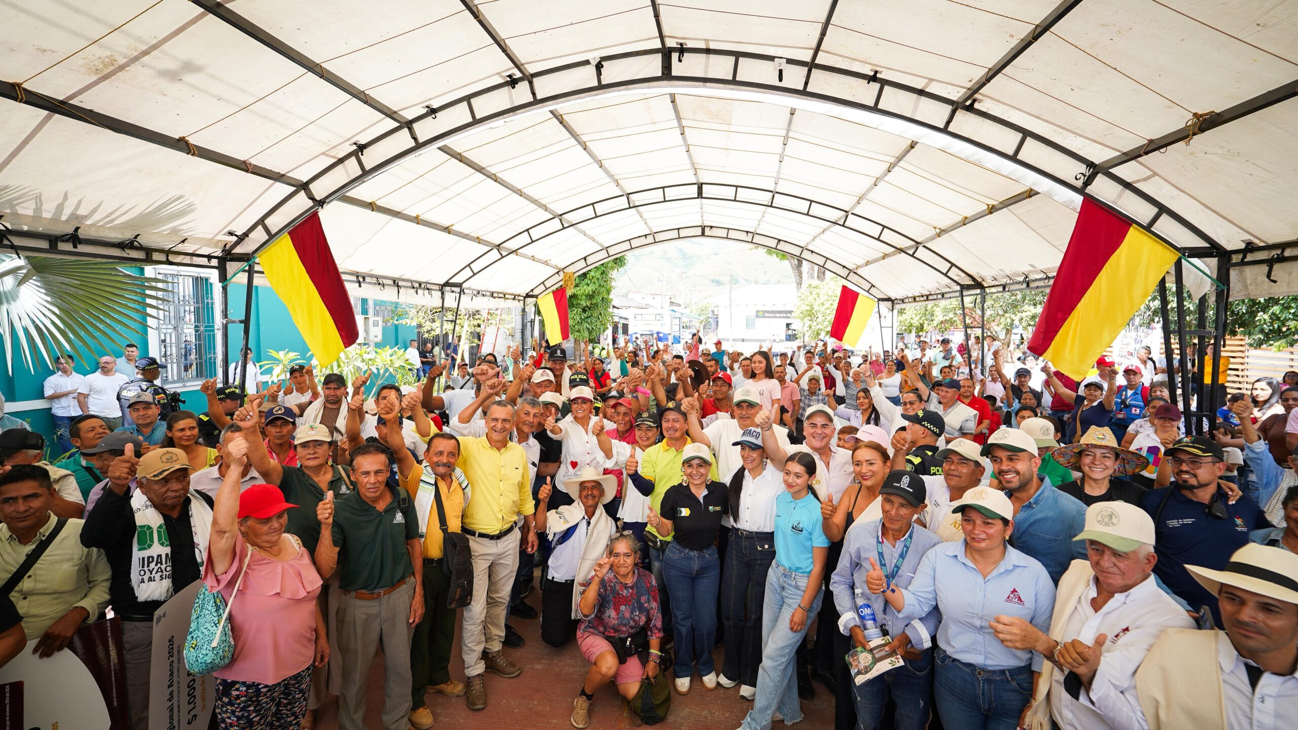 Gobernadora Matiz vuelve y se le para en la raya a la minería ilegal en el sur del Tolima 1